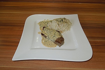 Rindersteaks mit Senf-Estragon Sauce 5