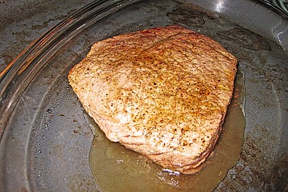 Rindersteaks mit Senf-Estragon Sauce 11