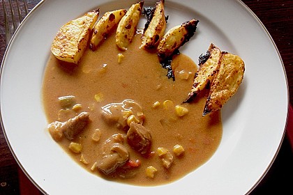 Kartoffelspalten mit Honig - Senf - Marinade 8