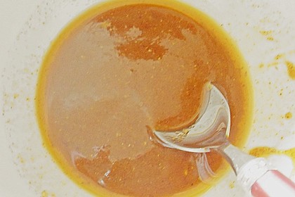 Kartoffelspalten mit Honig - Senf - Marinade 12