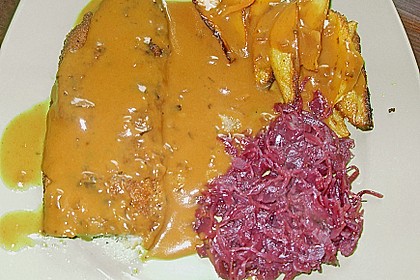 Kartoffelspalten mit Honig - Senf - Marinade 9