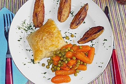 Kartoffelspalten mit Honig - Senf - Marinade 5