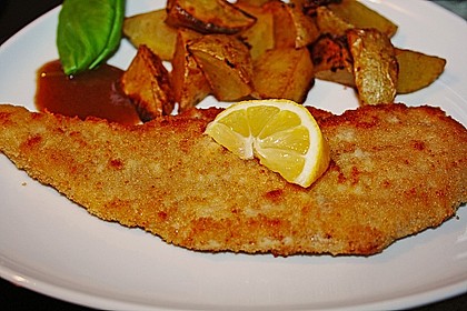 Kartoffelspalten mit Honig - Senf - Marinade 10