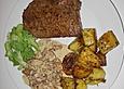Gegrilltes Charolais Steak mit Pfifferling - Rahmso&szlig;e