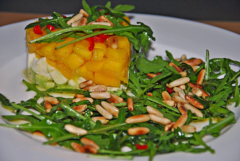 Avocado-Mozzarella-Salat mit Mango (Rezept mit Bild) | Chefkoch.de
