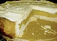 Isas wei&szlig;er Pfirsichkuchen