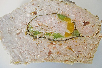Gefüllter Hackbraten mit Champignonsauce 5