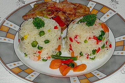 Reis - Gem&uuml;se - Beilage 1