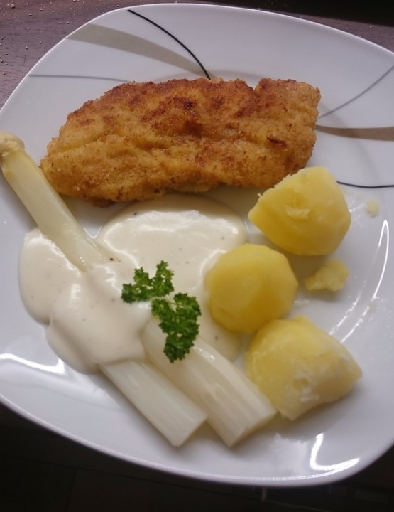 Wiener Schnitzel mit Spargel (Rezept mit Bild) von lucy2208 | Chefkoch.de