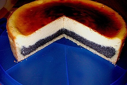 Mohn - K&auml;se - Torte