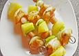 Puten - Kartoffel - Spie&szlig;e mit Mango - Joghurt - Sauce