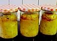 Lauch - Zwiebel - Zucchini - Feta - Knoblauch - Kuchen mit Speckw&uuml;rfeln