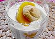 Joghurt - Pfirsich - Dessert mit Amarettini