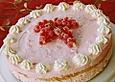 Johannisbeer - Sahnetorte