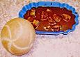 Currywurst mit Schaschlikso&szlig;e