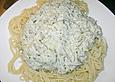 Zucchini - Frischk&auml;se - Sauce a la M&auml;usle