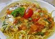 Tomatensauce mit Mozzarella aus frischen Zutaten