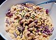 Mais - Kidneybohnen - Salat mit Cocktailso&szlig;e