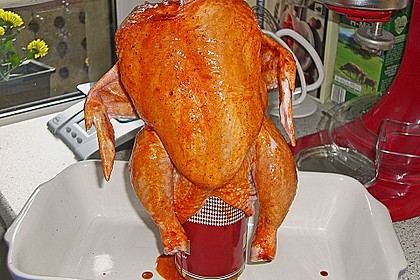 Hähnchen auf der Bierdose 20