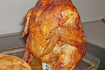 Hähnchen auf der Bierdose 2