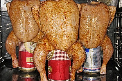 Hähnchen auf der Bierdose 21