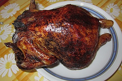 Hähnchen auf der Bierdose 22