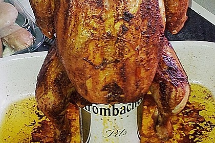 Hähnchen auf der Bierdose 25