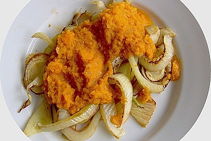 Fenchel mit M&ouml;hrenso&szlig;e