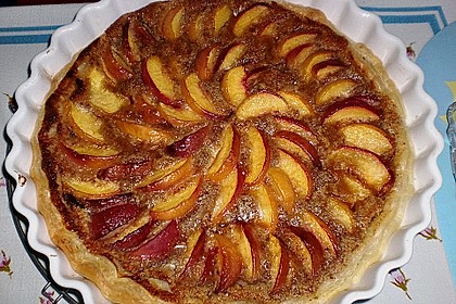 Tarte aux p&ecirc;ches 5