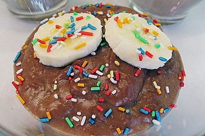 Bananen - Nougat - Pudding 1