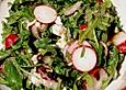 Rucola - Radieschensalat mit Feta