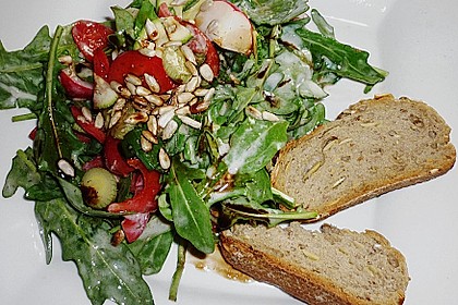 Rucola - Radieschensalat mit Feta 7