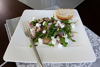 Rucola - Radieschensalat mit Feta 3
