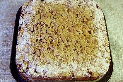 Zwetschkenkuchen mit Zimtstreusel