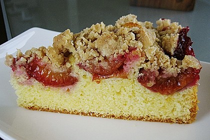 Zwetschkenkuchen mit Zimtstreusel 6