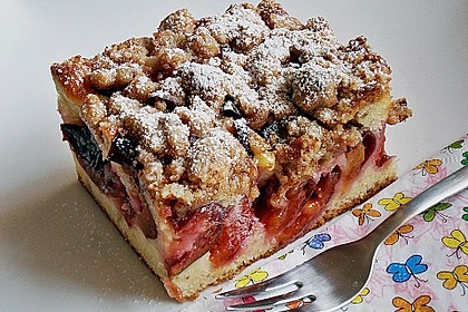 Zwetschkenkuchen mit Zimtstreusel 19