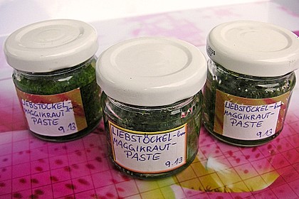 Liebstöckl (Maggikraut) - Paste 16