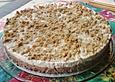 K&auml;se - Sahne - Torte mit Nougat