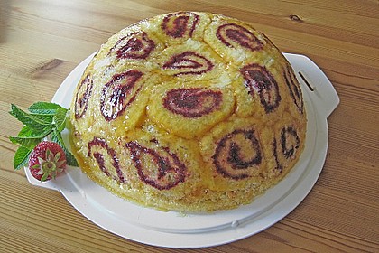 Holundersektgelee - K&auml;sesahne - Kuppeltorte 3