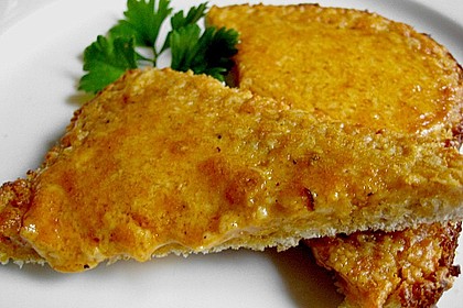 Schnelle K&auml;se Toasts - Welsh Rarebits &aacute; la Merceile