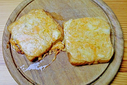 Schnelle K&auml;se Toasts - Welsh Rarebits &aacute; la Merceile 3