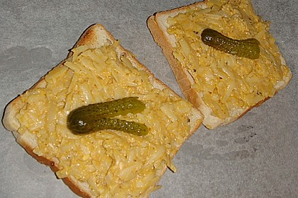 Schnelle K&auml;se Toasts - Welsh Rarebits &aacute; la Merceile 8