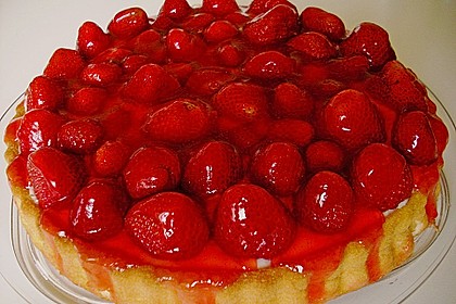 Erfrischender Erdbeerkuchen 1