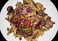 Rotkohl - Hack - Nudeln