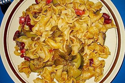 Ratatouille - Nudel - Pfanne