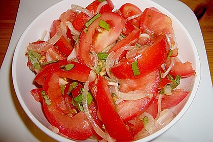 Tomatensalat auf italienische Art 1