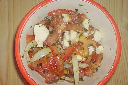 Tomatensalat auf italienische Art 2