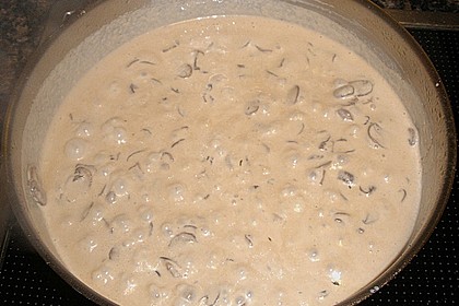 Champignon - Sahne - Sauce &agrave;  la Marquise 3