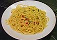 Spaghetti aglio, olio e peperoncino
