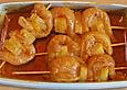 Curry - Ananas - H&auml;hnchen - Spie&szlig;e
